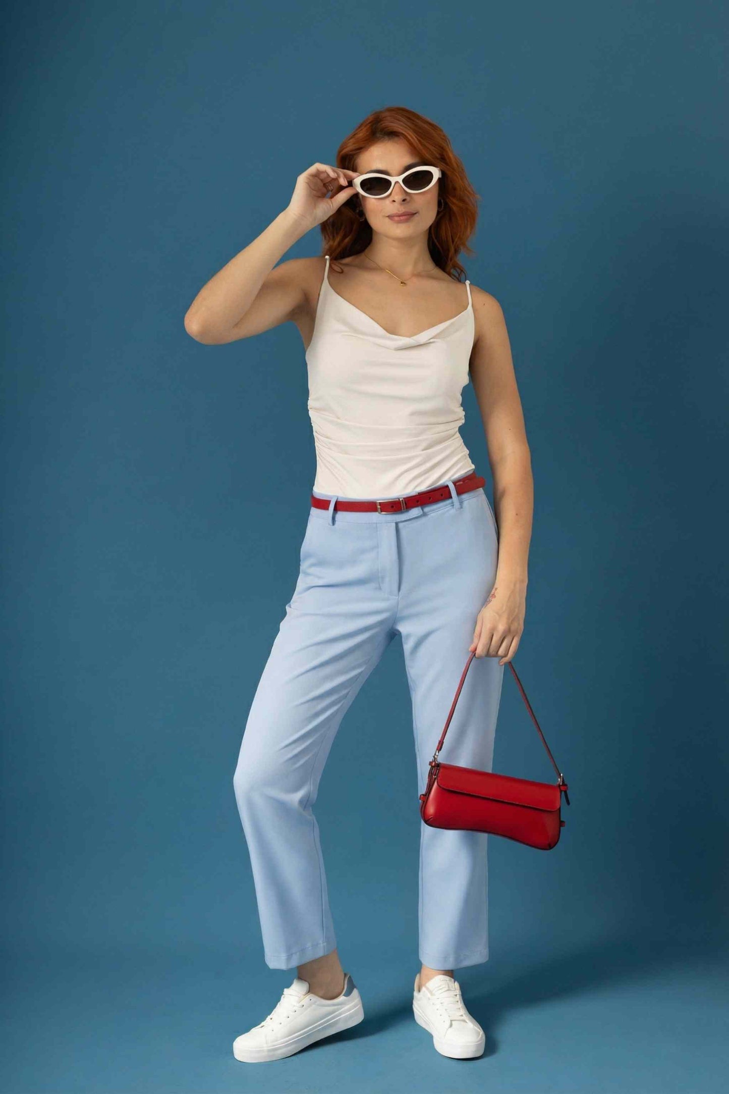 PANTALON VESTIR BOTA TUBO B-C 7125