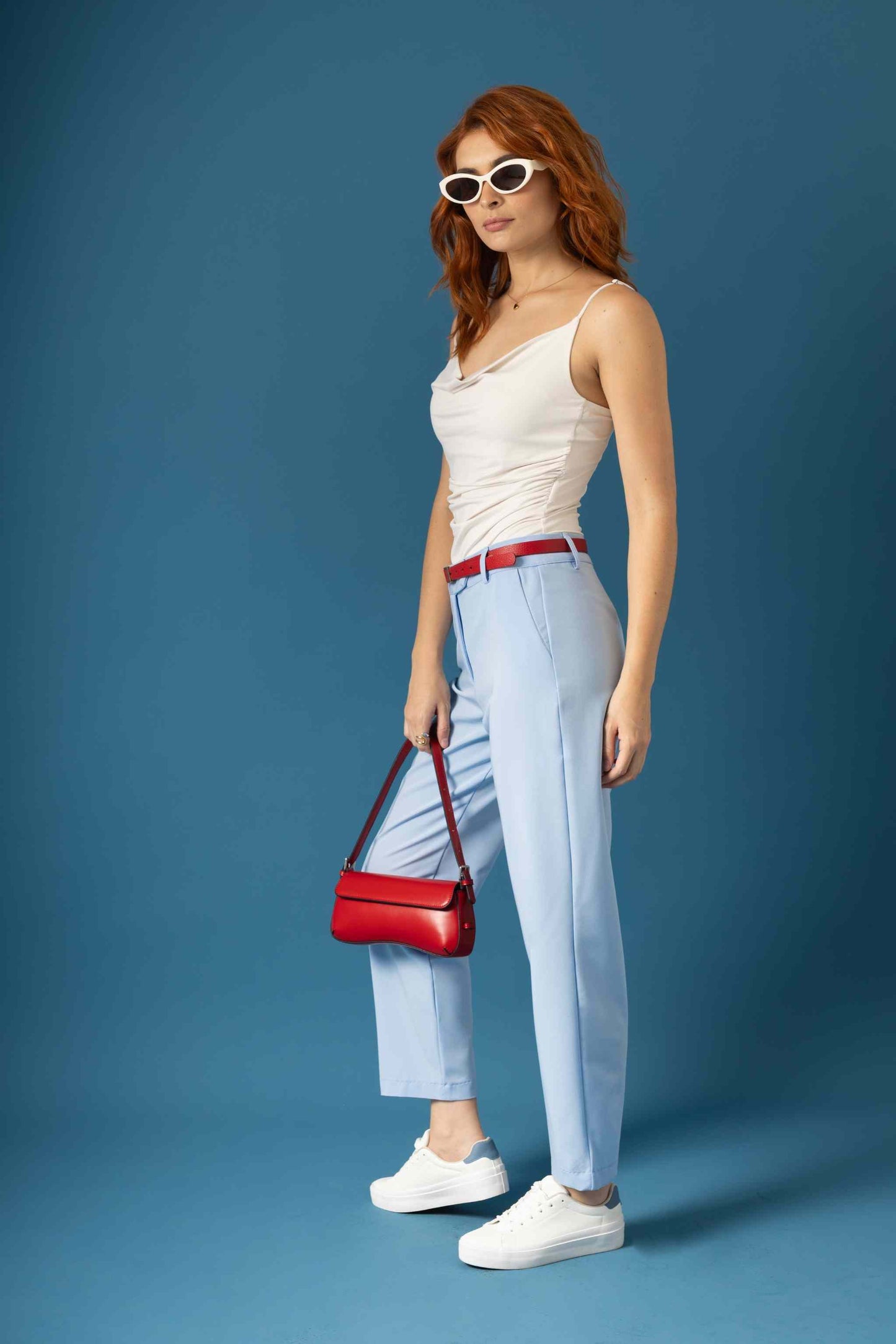 PANTALON VESTIR BOTA TUBO B-C 7125