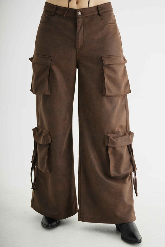 BH PANTALON WIDE LEG CARGO 7533