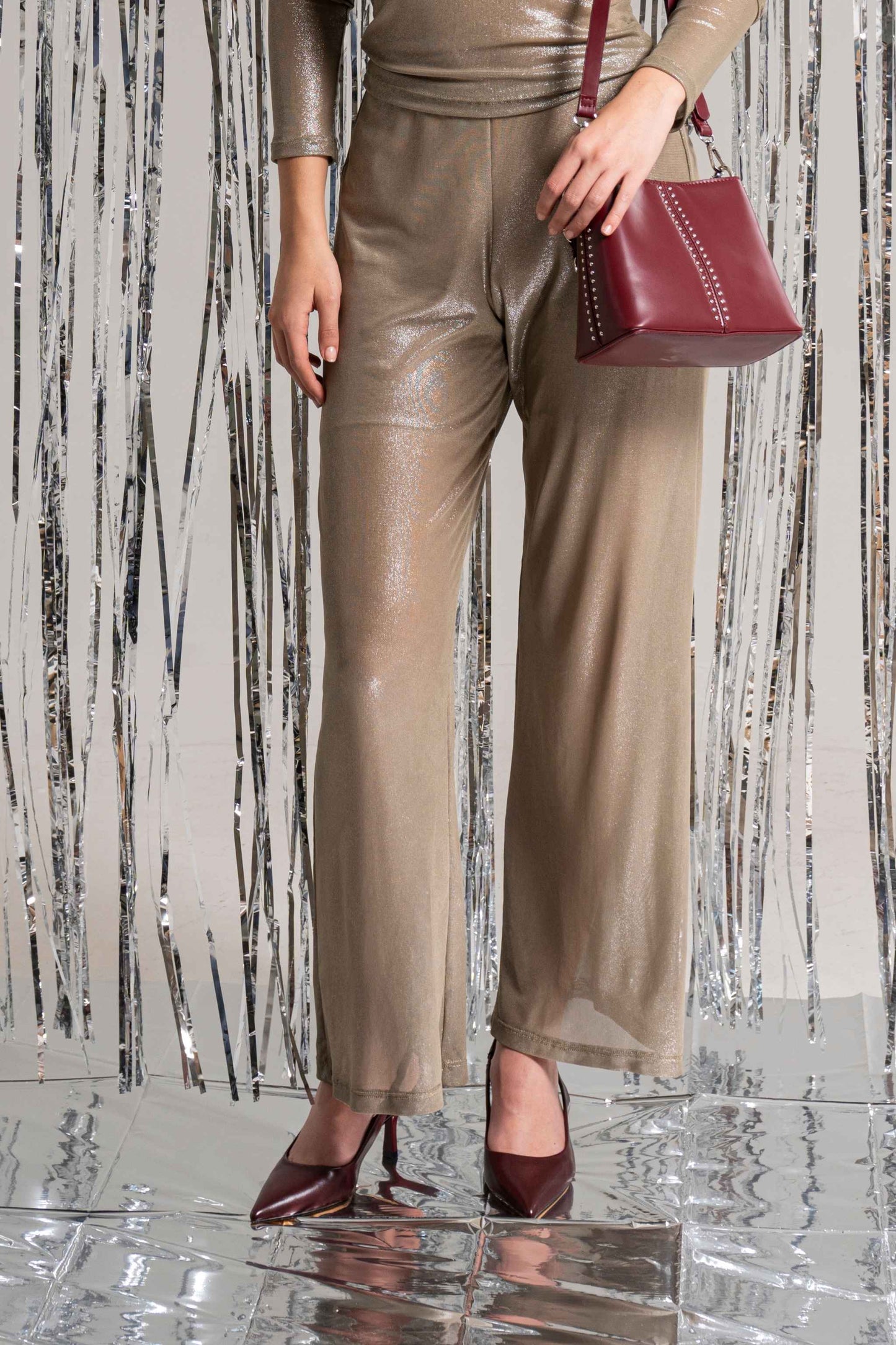 BH PANTALON WIDE LEG MESH 7575