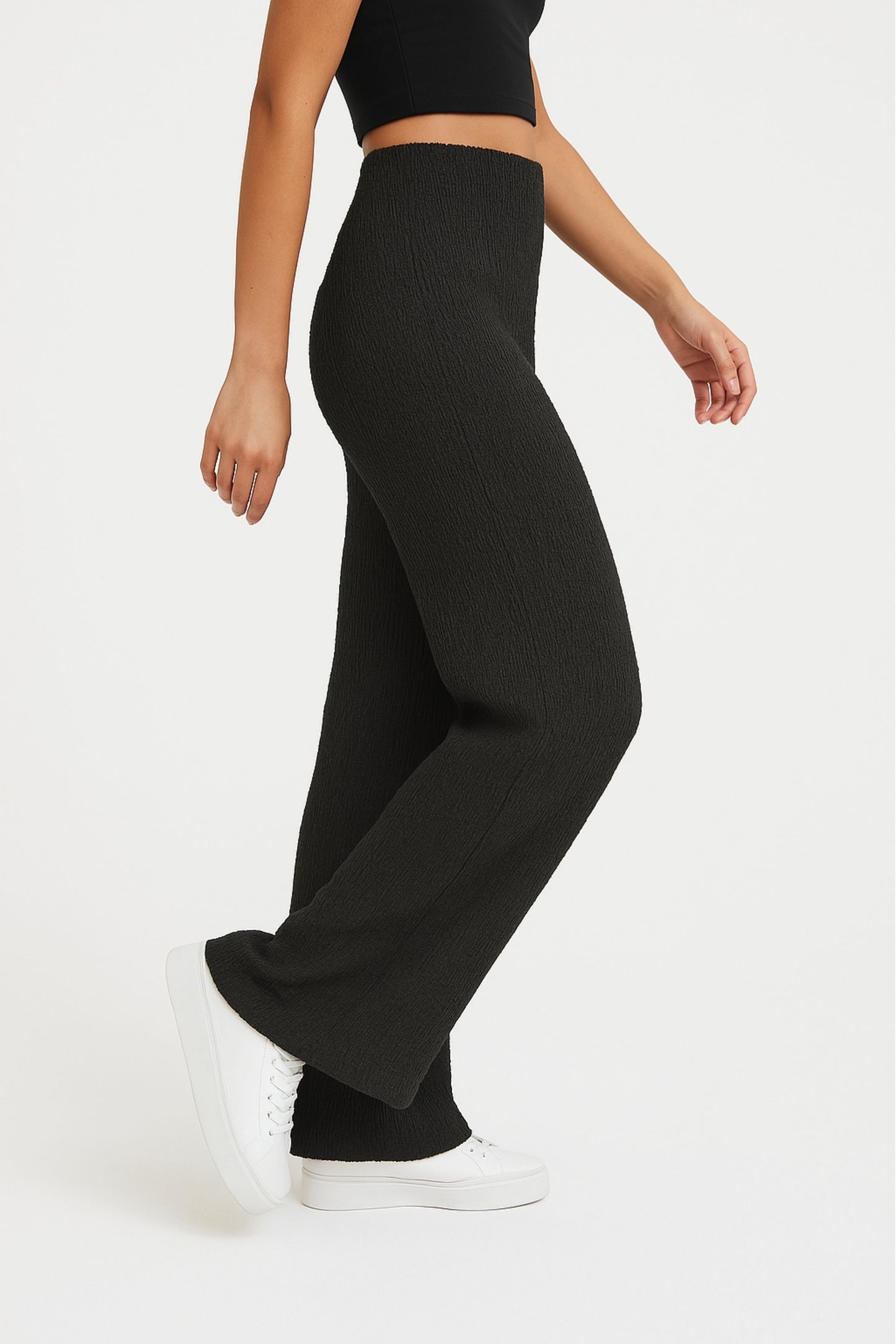BH PANTALON WIDE LEG TEXTURA 6589