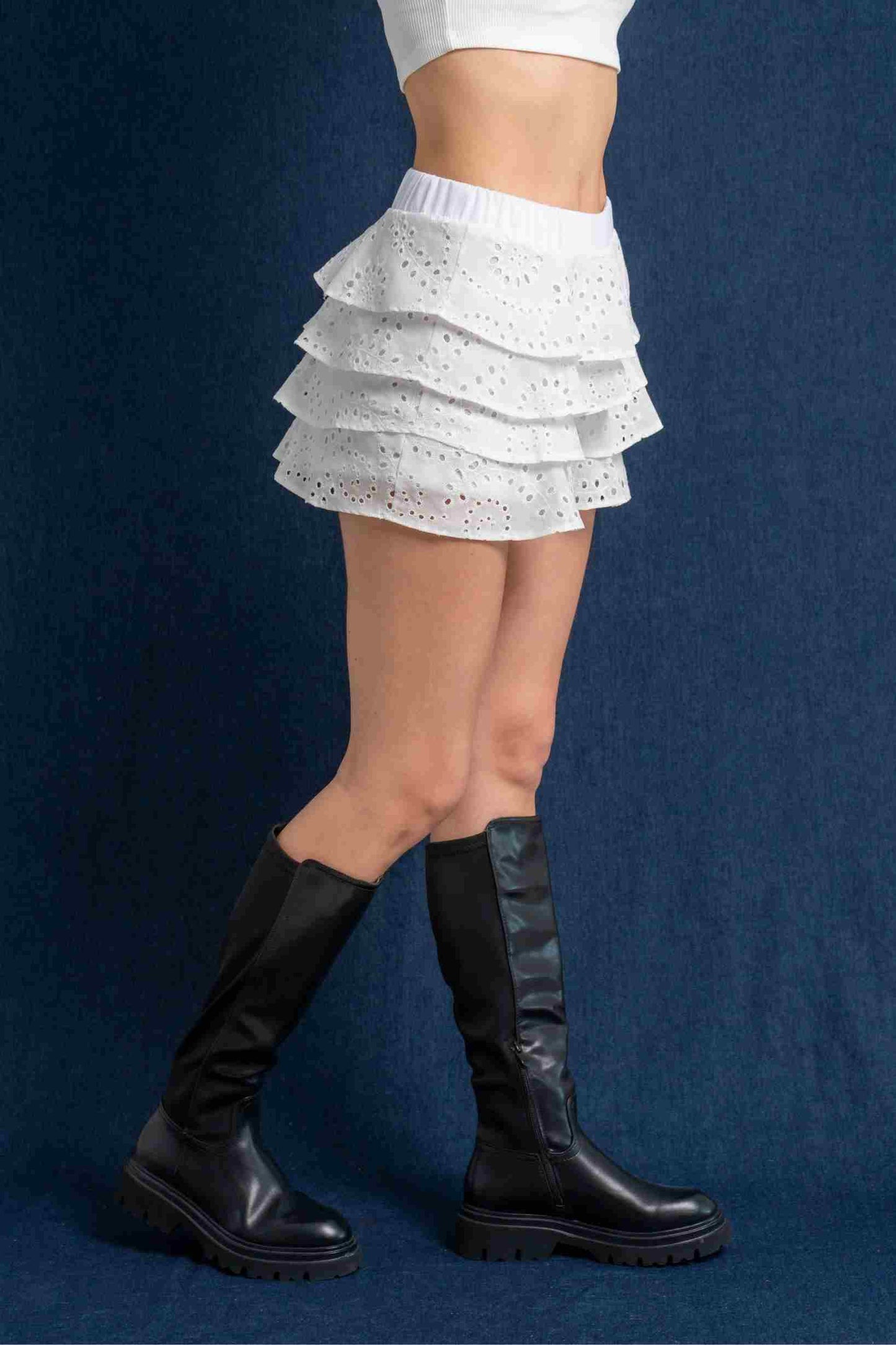 SHORT BOLEROS BORDADO E-C 8233.