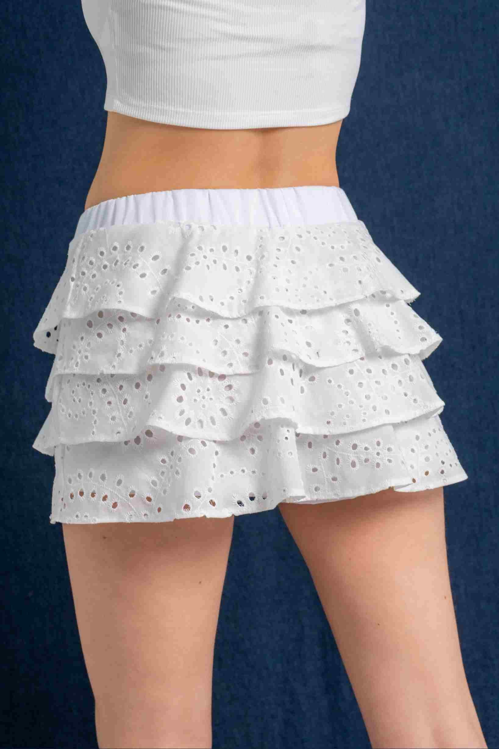 SHORT BOLEROS BORDADO E-C 8233.