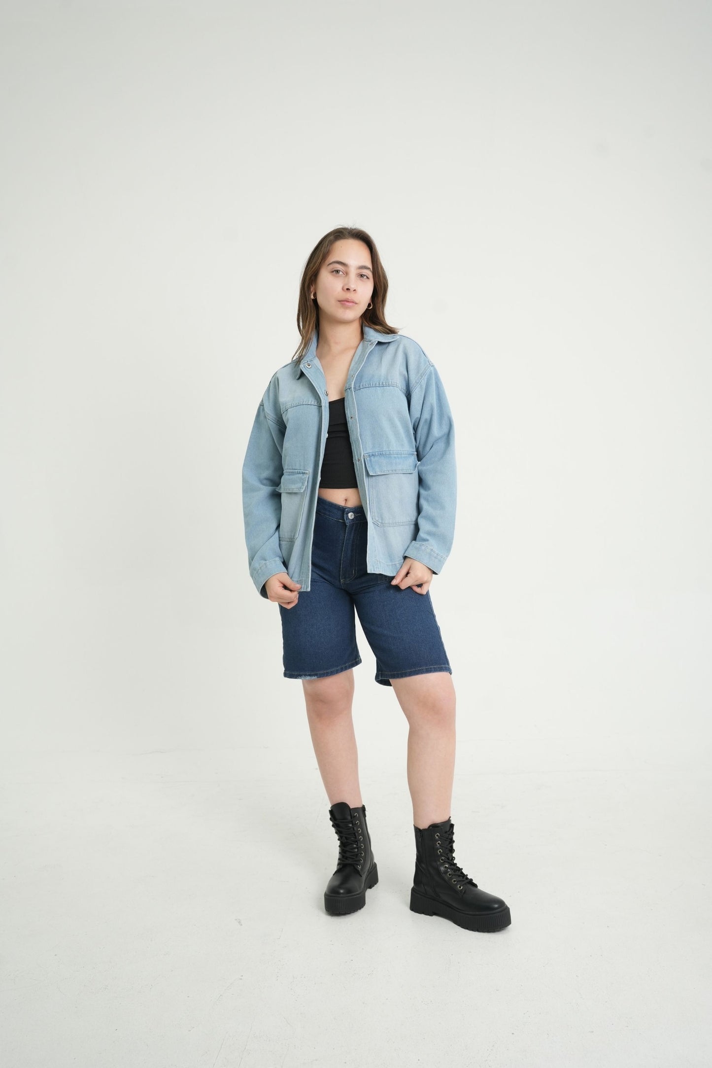 BH SOBRECAMISA DENIM ADARA