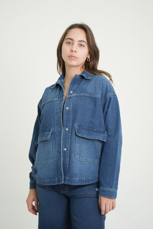 BH SOBRECAMISA DENIM ADARA