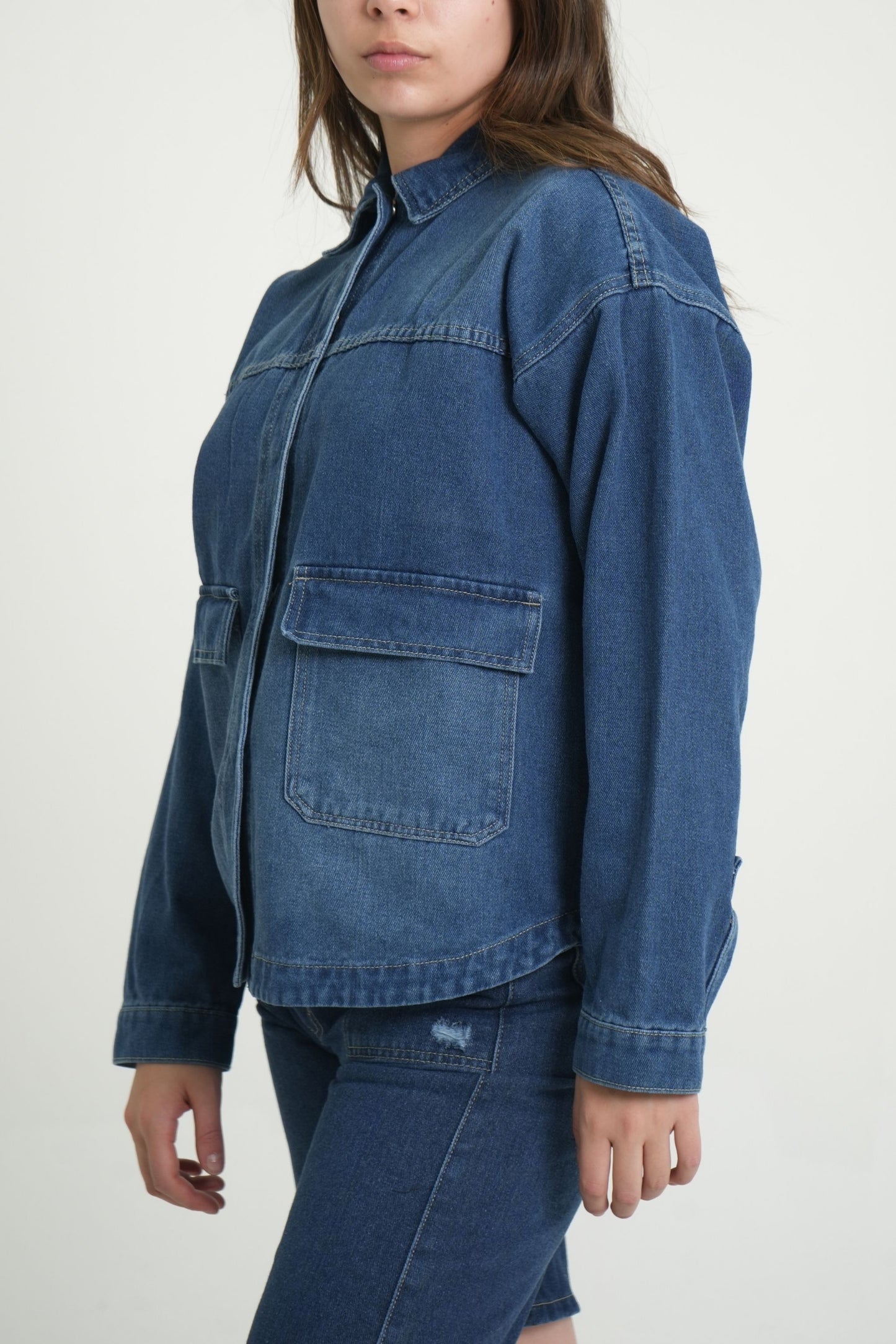 BH SOBRECAMISA DENIM ADARA