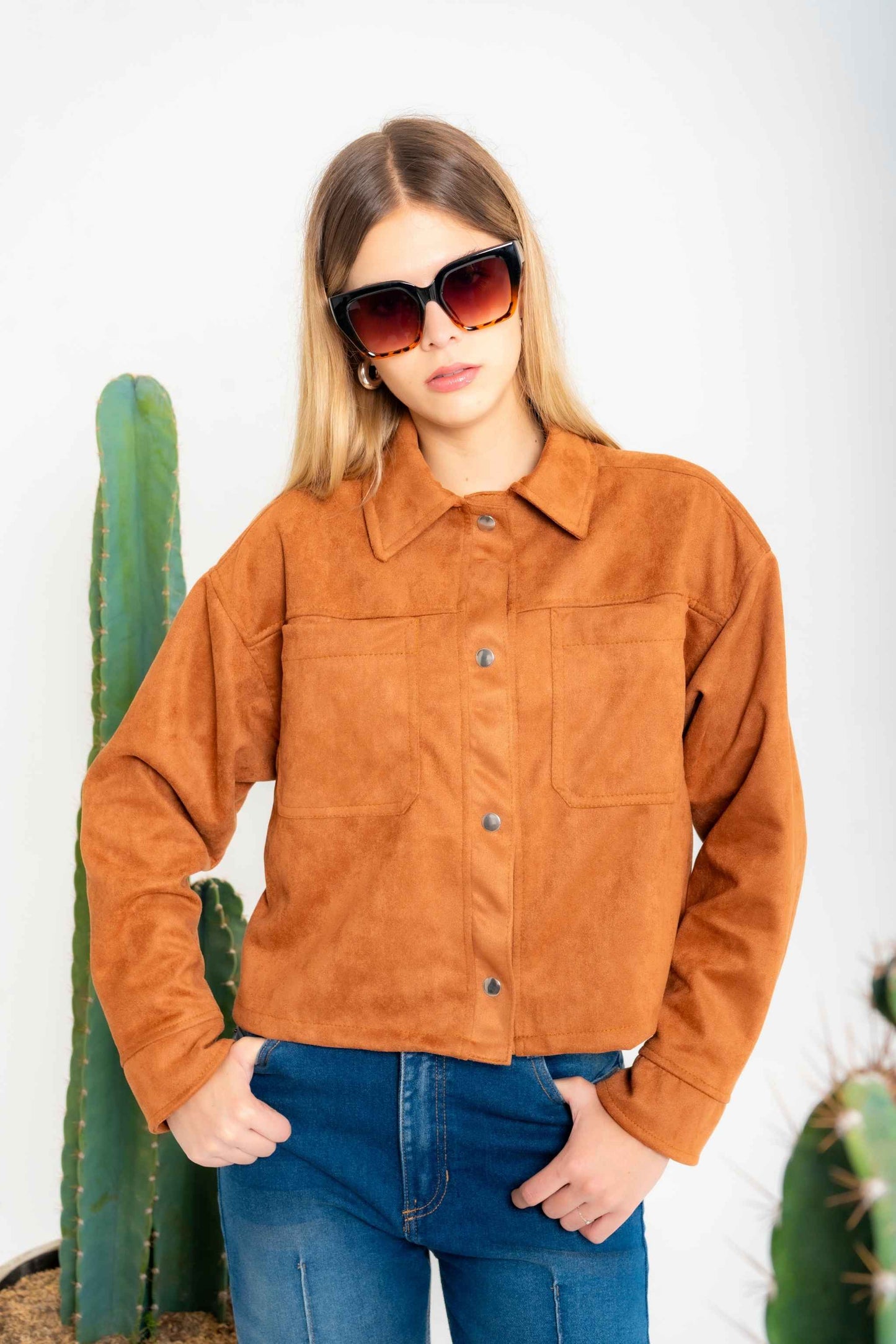 BH SOBRECAMISA EFECTO GAMUZADO 6857