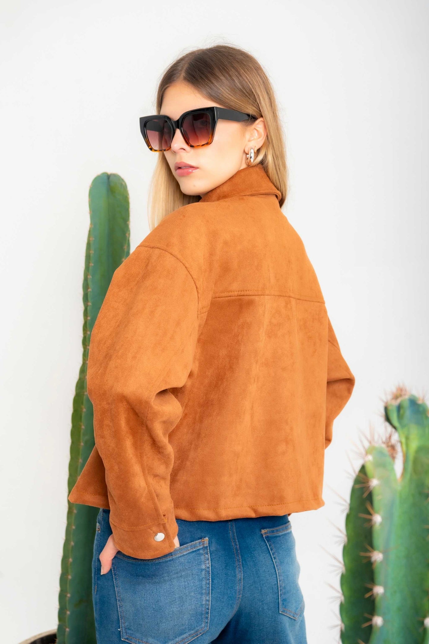 BH SOBRECAMISA EFECTO GAMUZADO 6857