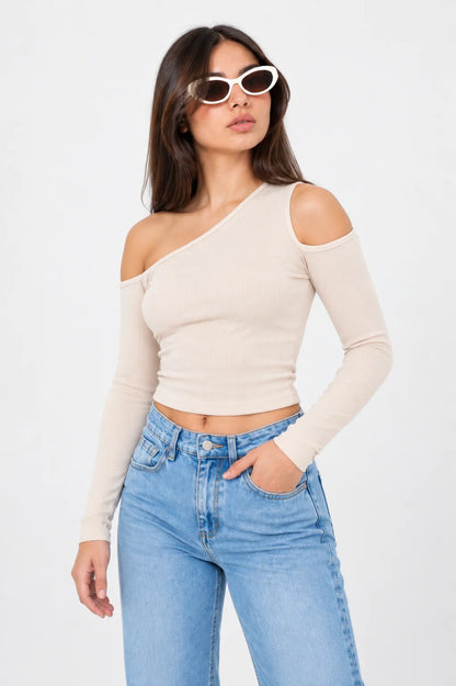 BH TOP ASIMETRICO CUT OUT 6584