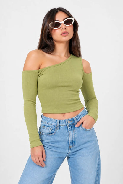 BH TOP ASIMETRICO CUT OUT 6584