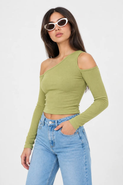 BH TOP ASIMETRICO CUT OUT 6584