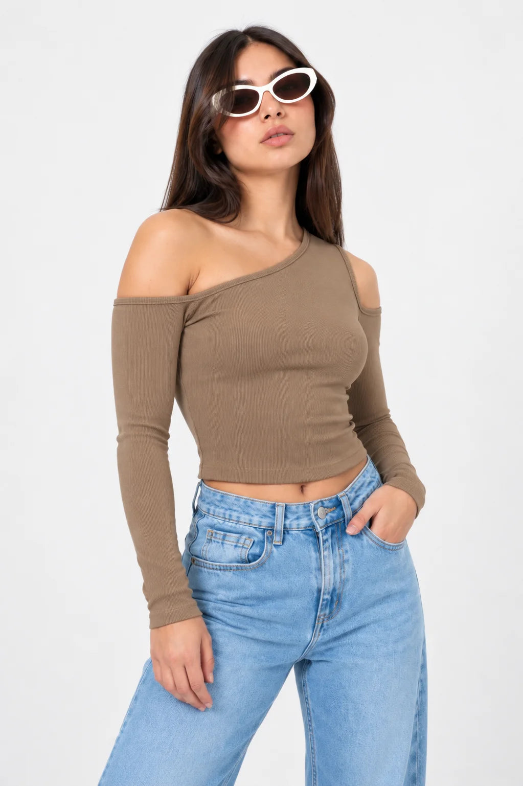 BH TOP ASIMETRICO CUT OUT 6584