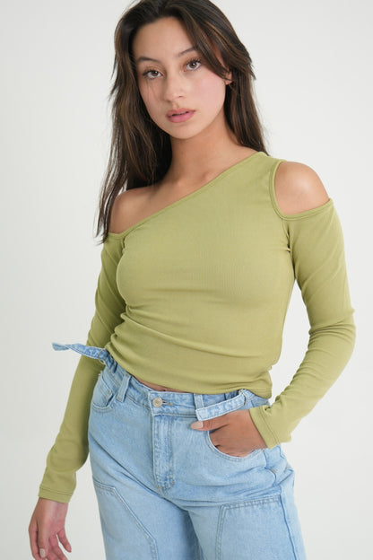 BH TOP ASIMETRICO CUT OUT 6584