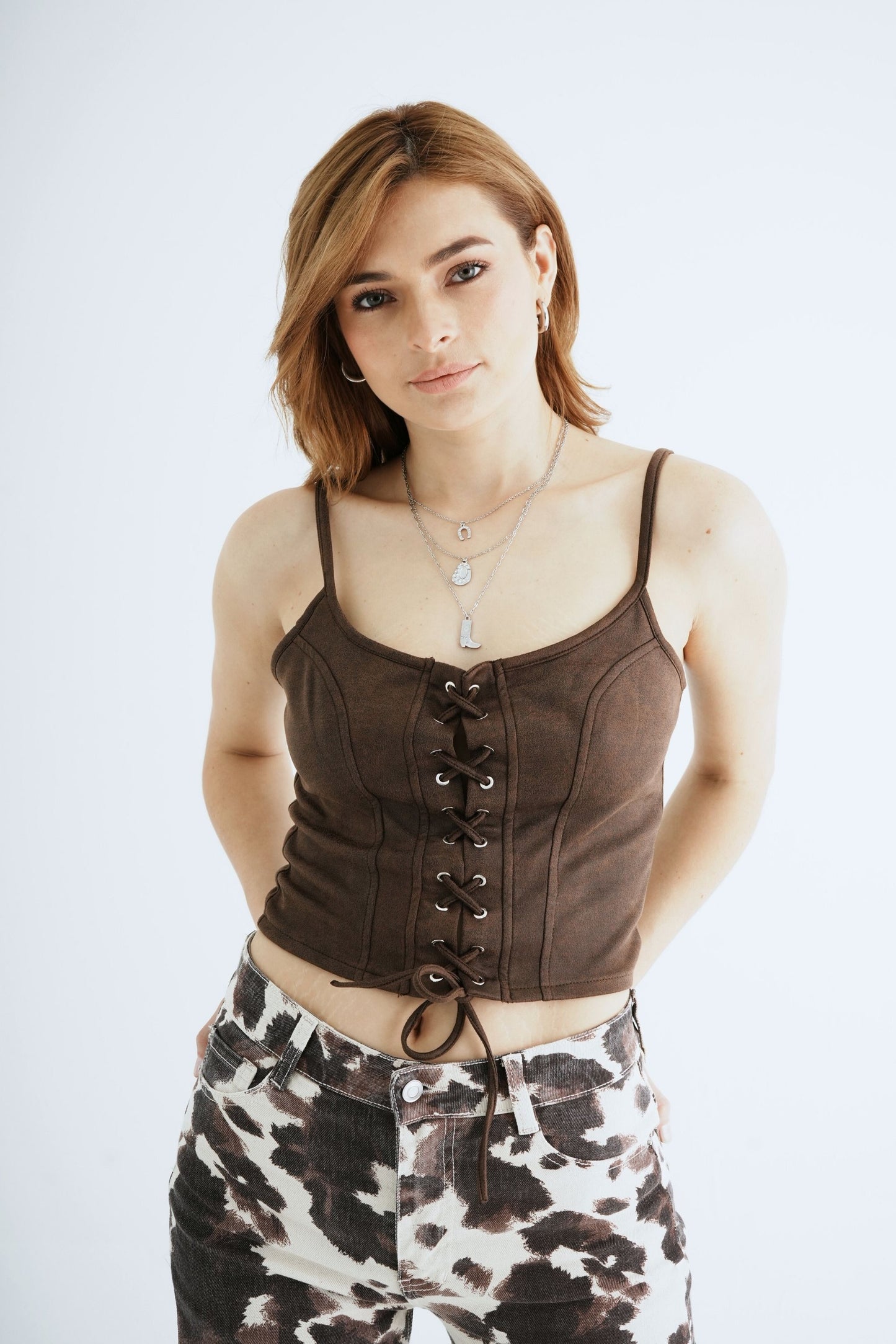 BH TOP CORSE LACE UP 7218