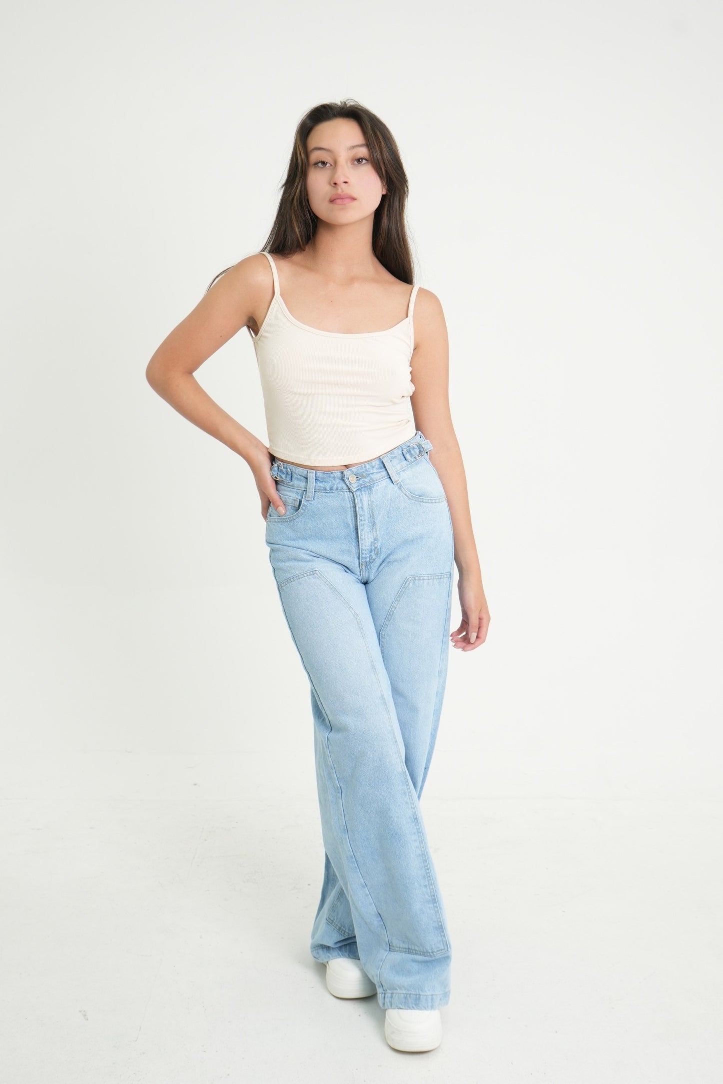 BH TOP CROP RIB TIRANTES 6701