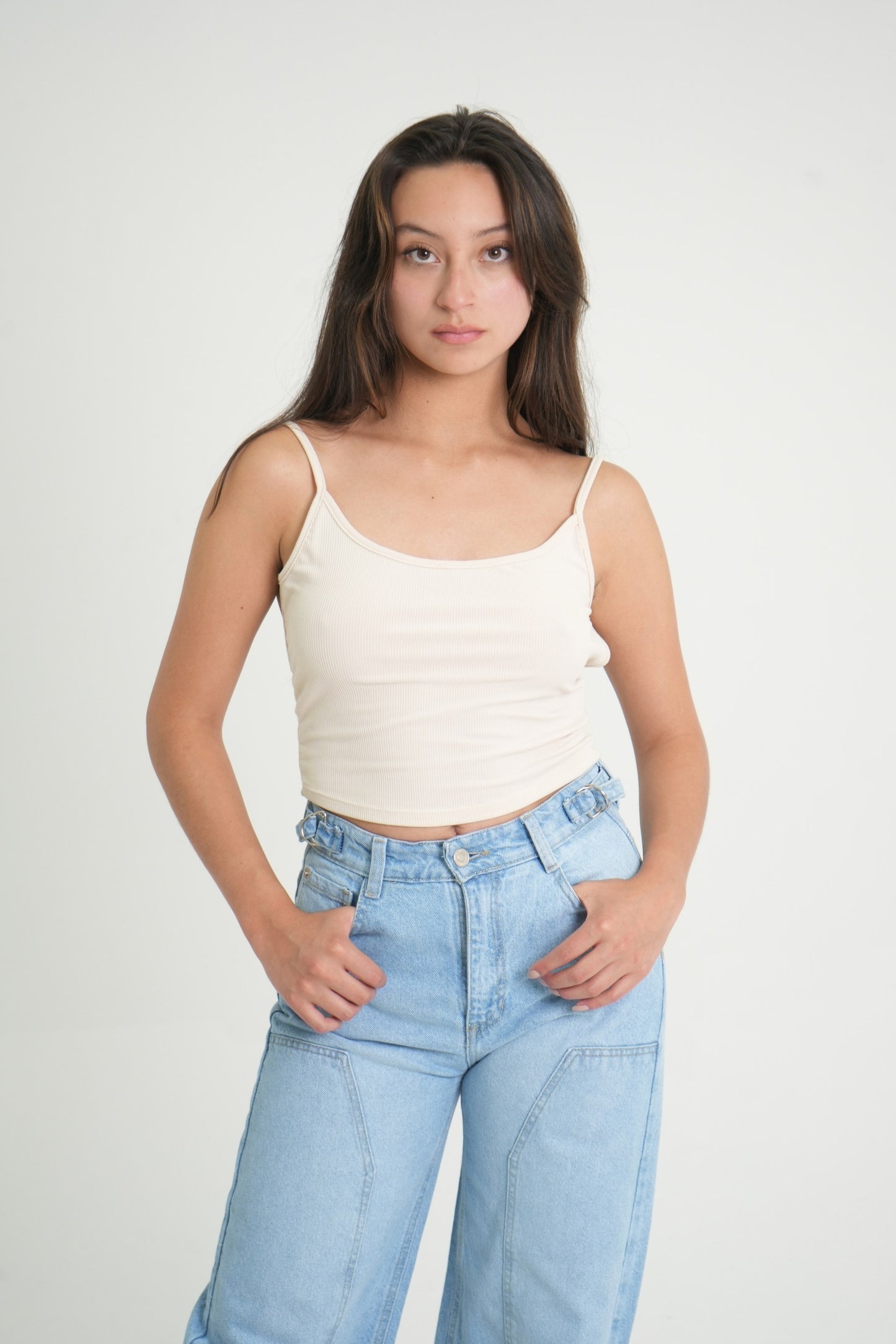 BH TOP CROP RIB TIRANTES 6701