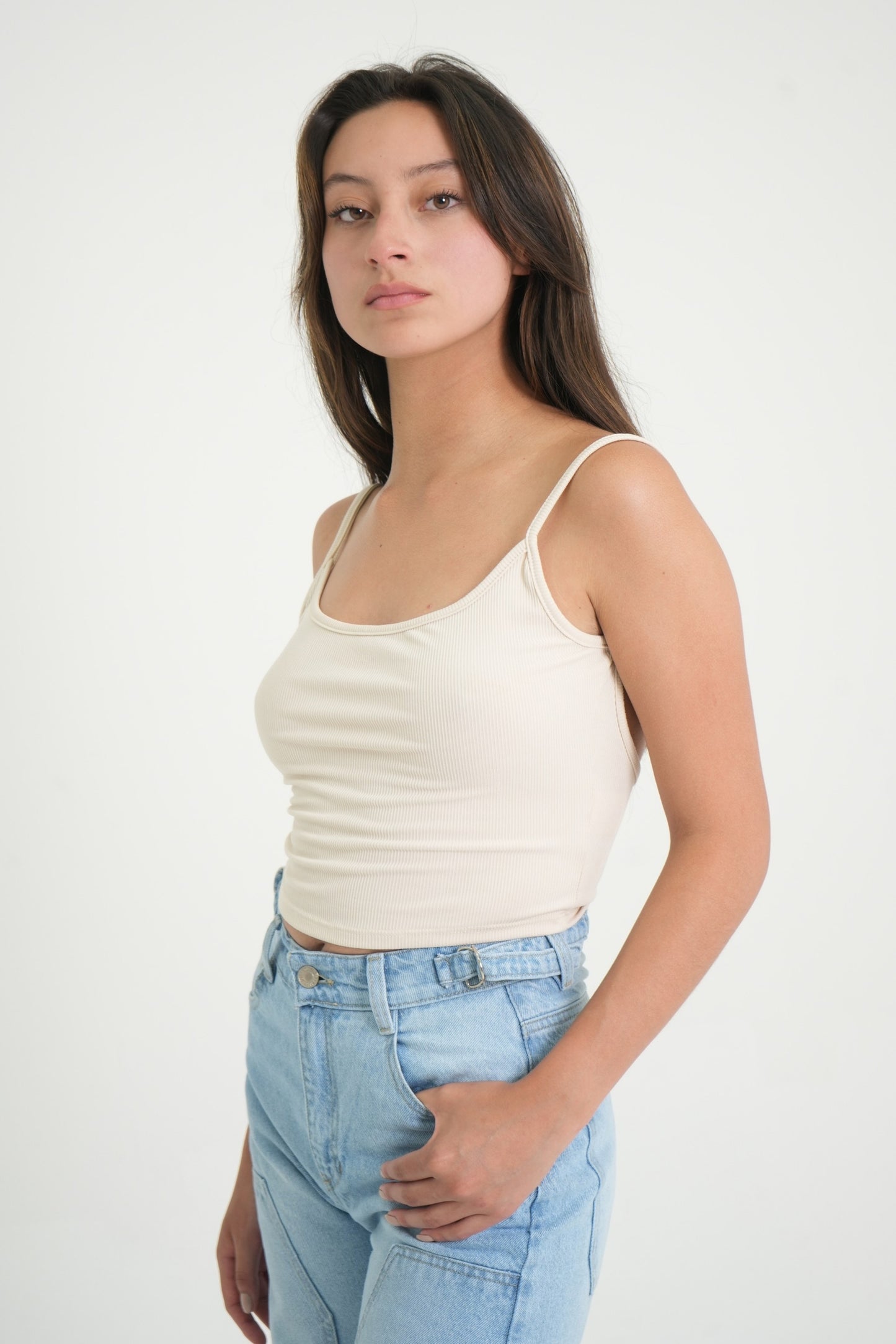 BH TOP CROP RIB TIRANTES 6701