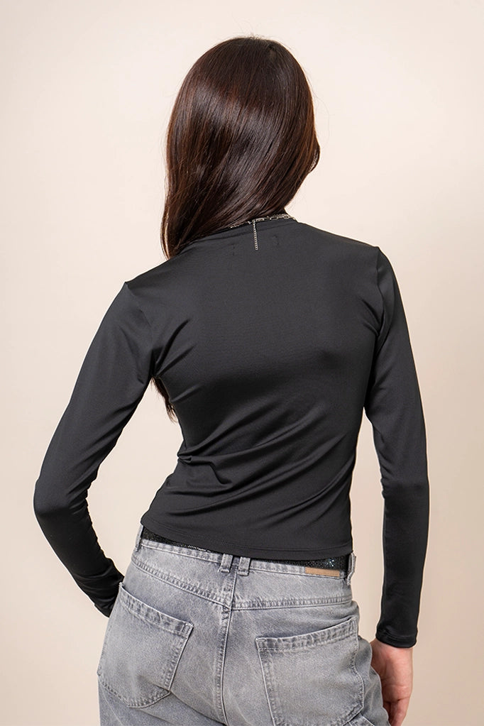 BH TOP CUELLO ALTO MANGA LARGA 7453