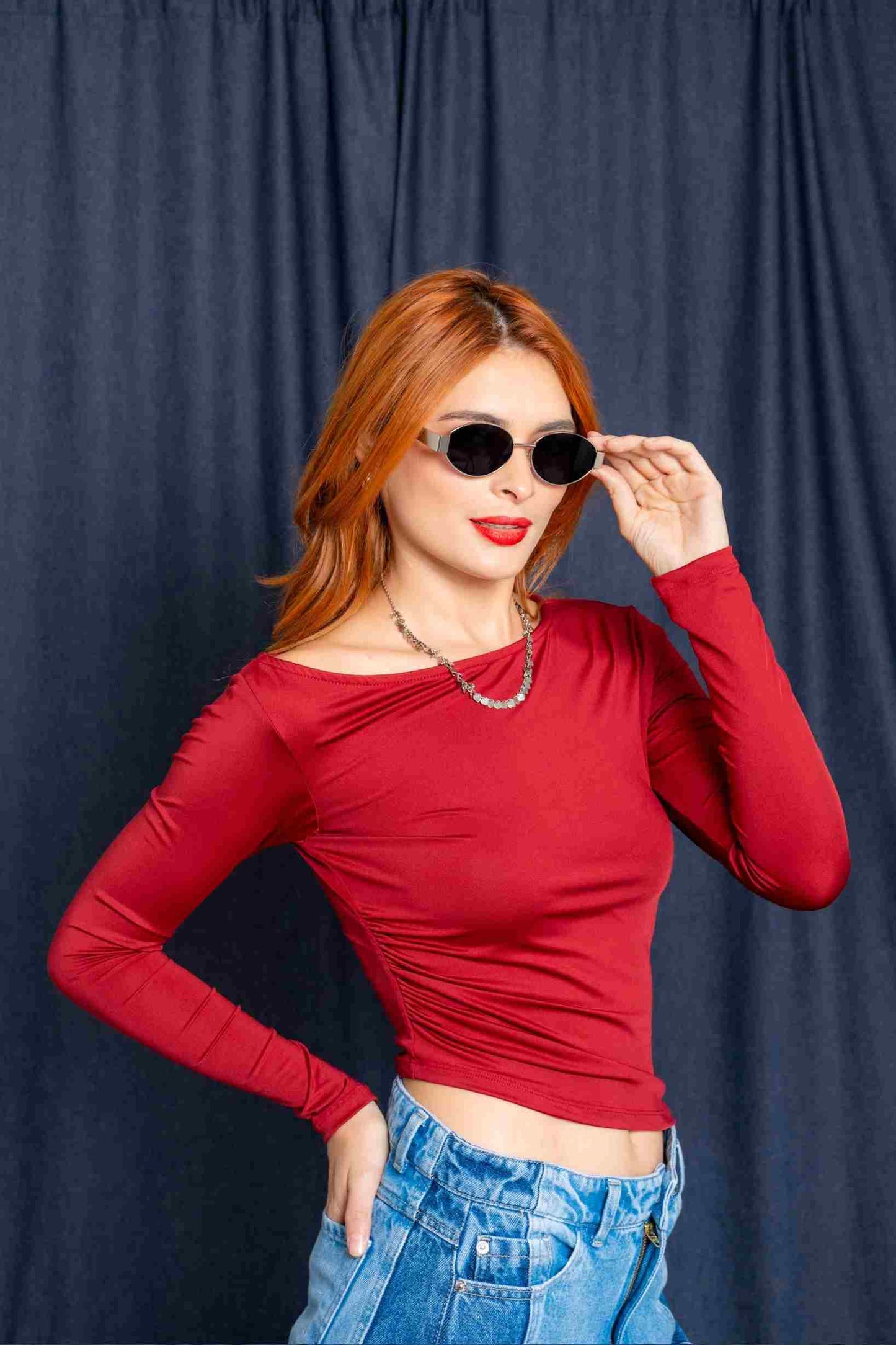 BH TOP MANGA LARGA 7458