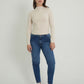 BH TOP RIB CUELLO ALTO MAGA LARGA 6697