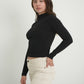 BH TOP RIB CUELLO ALTO MANGA LARGA 6697