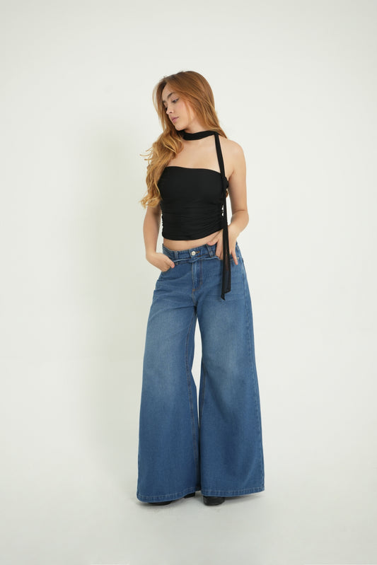 BH TOP STRAPLES MESH 7258