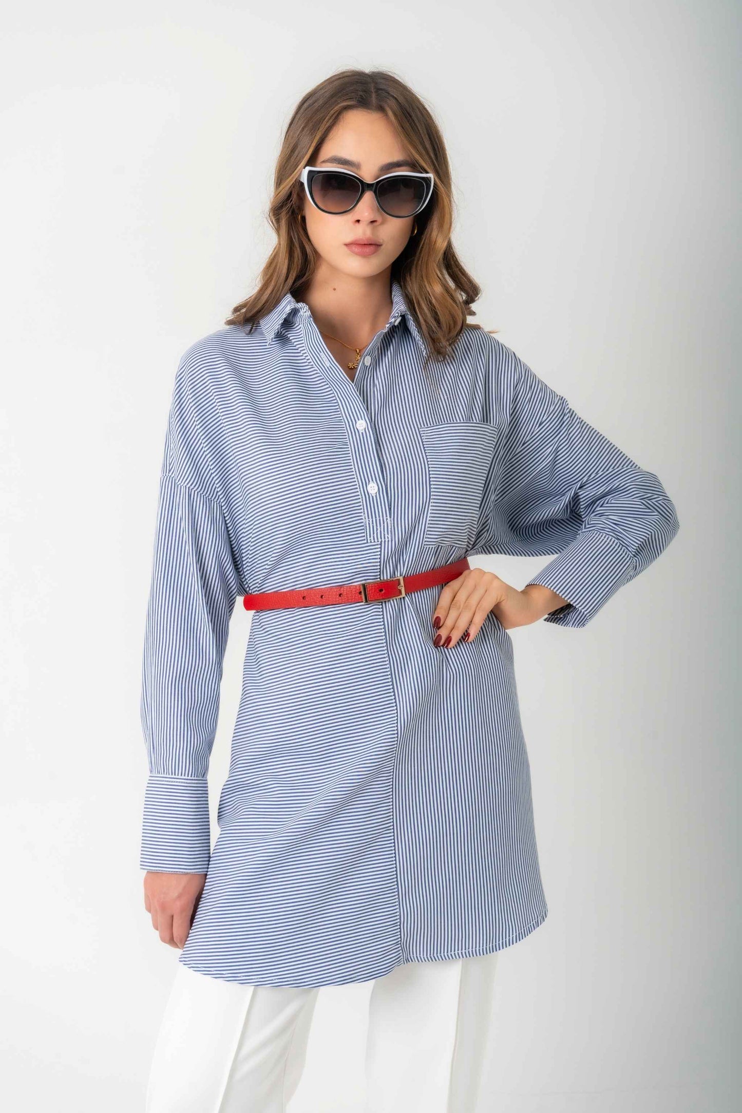 BH VESTIDO CAMISERO OVERSIZE 8025