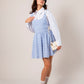 VESTIDO CORTO E-C 8336.