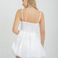 BH VESTIDO CORTO GLOBO POPELINA 6663