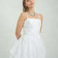 BH VESTIDO CORTO GLOBO POPELINA 6663