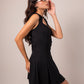 VESTIDO CORTO LAZO E-M 7228.