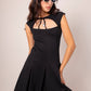 VESTIDO CORTO LAZO E-M 7228.