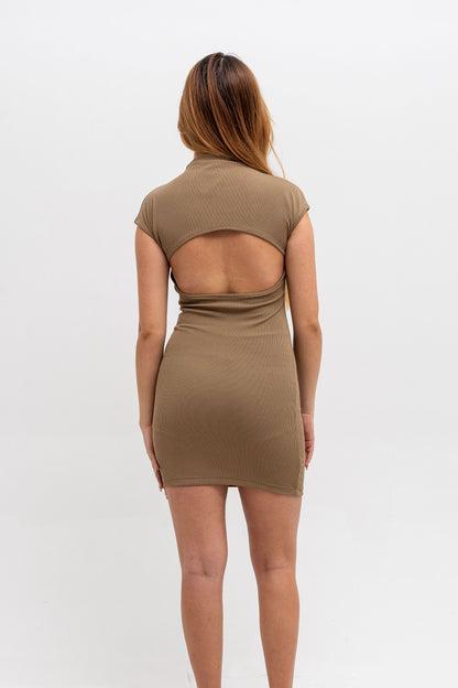 BH VESTIDO CORTO RIB 6581