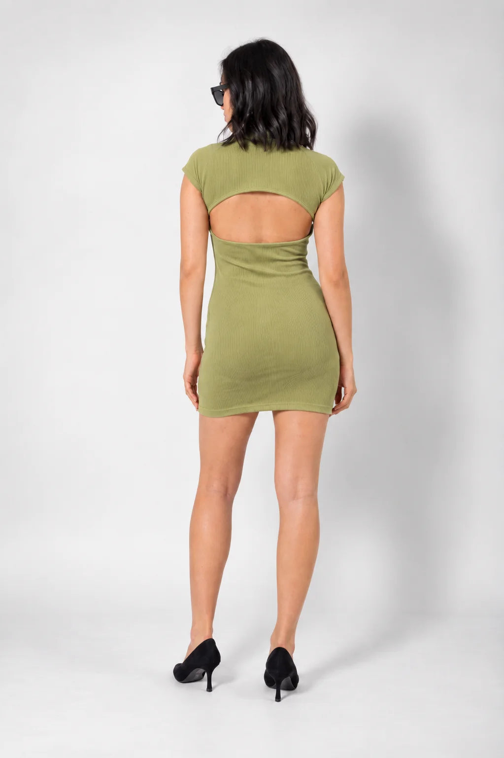 BH VESTIDO CORTO RIB 6581