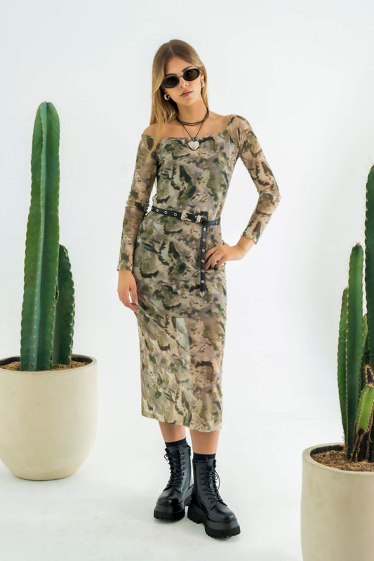 BH VESTIDO MESH SORIA ONE