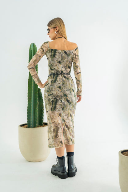 BH VESTIDO MESH SORIA ONE