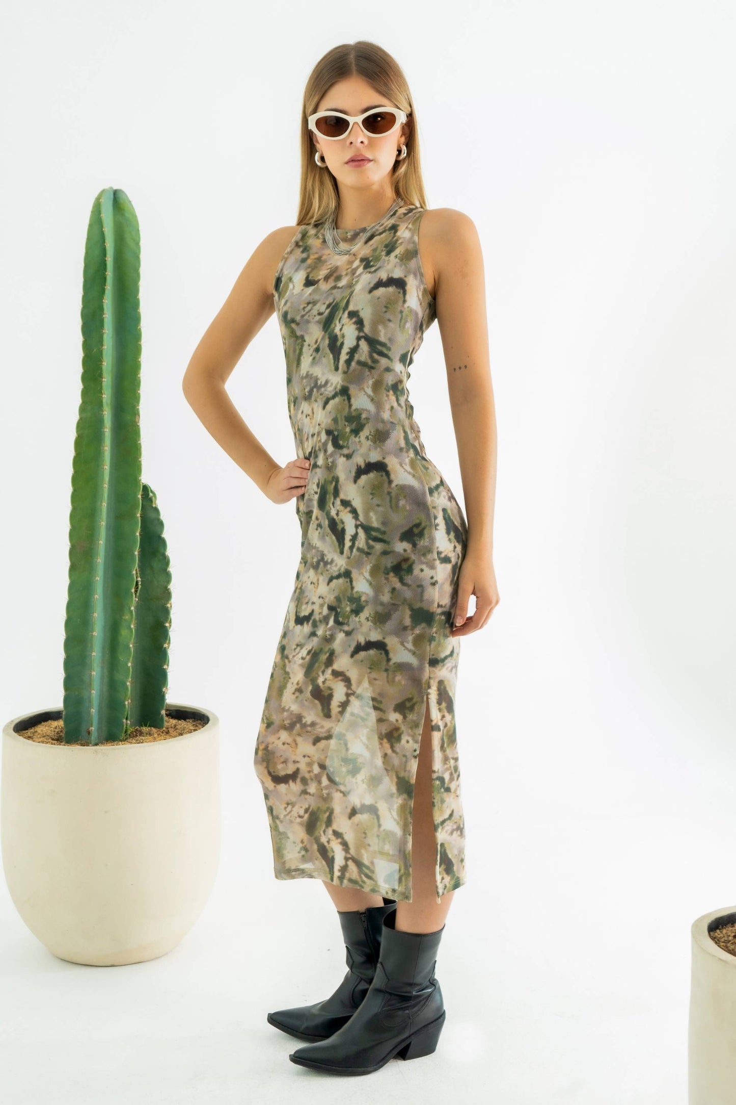 BH VESTIDO MIDI MESH 7579