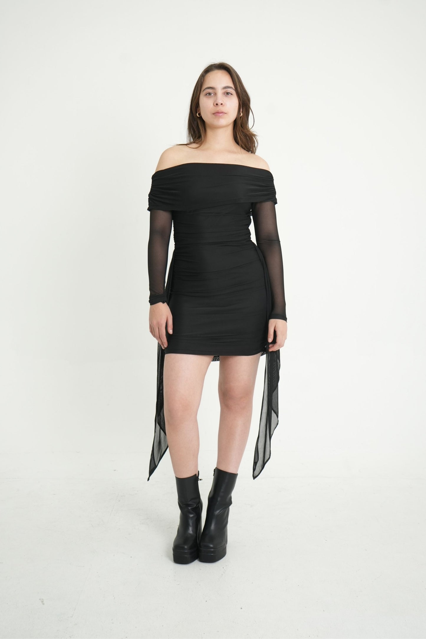 BH VESTIDO NUDO MESH 7260