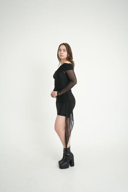 BH VESTIDO NUDO MESH 7260
