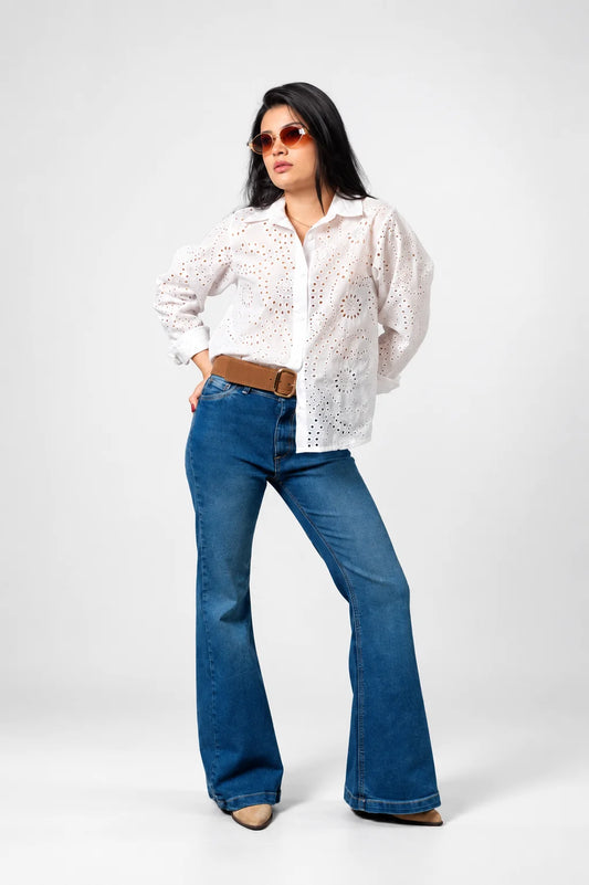 BHV JEANS FLARE 7507