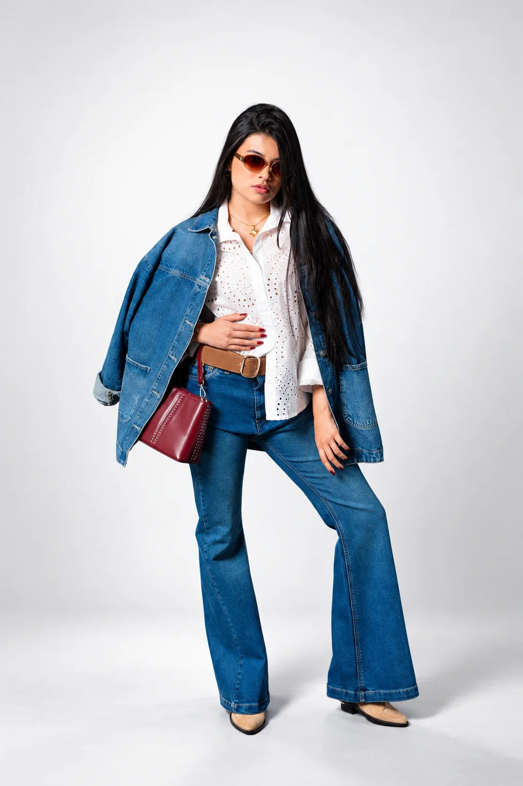 BHV JEANS FLARE 7507