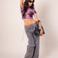JEANS WIDE LEG CARGO R-M 8481.