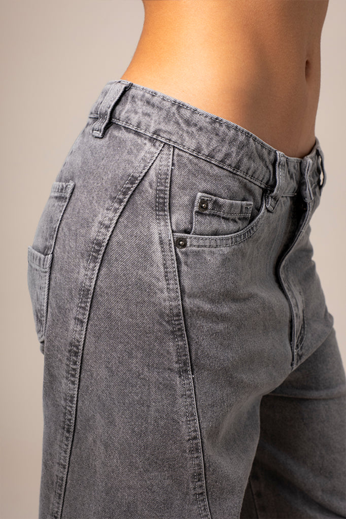 JEANS WIDE LEG CARGO R-M 8481.