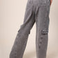 JEANS WIDE LEG CARGO R-M 8481.