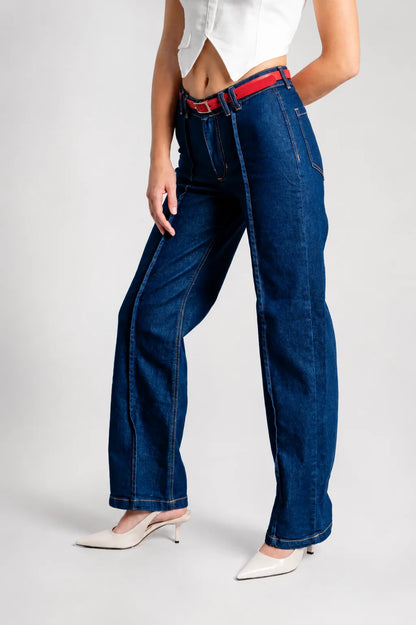 BHV JEANS WIDE LEG CONFORT 8353