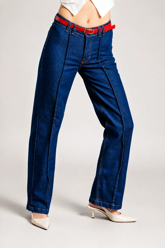BHV JEANS WIDE LEG CONFORT 8353