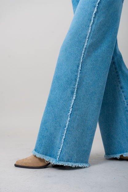 JEANS WIDE LEG G-M 7626.