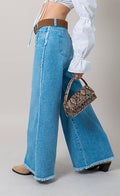 JEANS WIDE LEG G-M 7626.