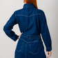 VESTIDO CORTO DENIM E-M 8311.