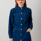 VESTIDO CORTO DENIM E-M 8311.